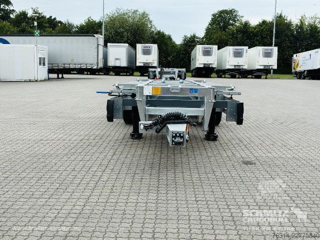 Naczepa podwoziowa wymienna Schmitz Cargobull Zentralachsanhänger Wechselfahrgestell Maxiausführ