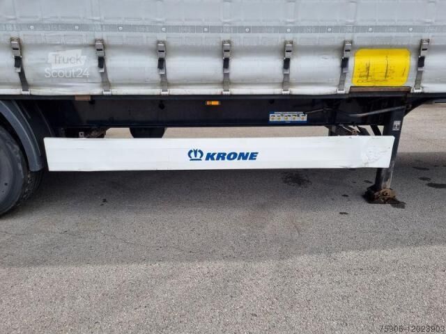 Semitrailer Krone TAUTLINER FOSSE A BOBINES PREHENSIBLE