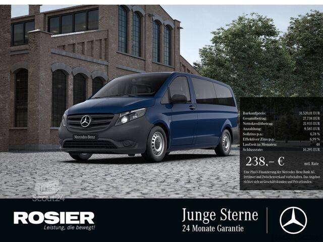 Kastenwagen Mercedes-Benz Vito 114 CDI Mixto Lang AHK DAB Einparkh. Tem