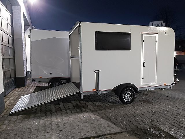 Caravane trailershop TFS Schlafkoffer Reisen Sport Rampe Seitentür Neu