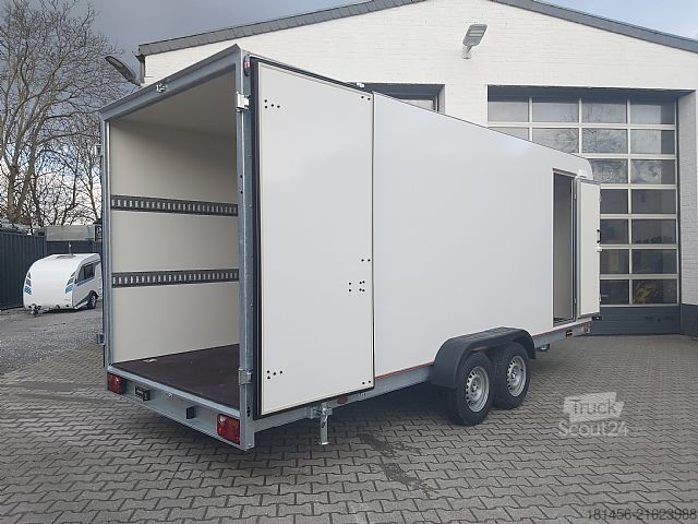 Autres trailershop Werkstatt Koffer Tür mobil Lager 550x200x210cm