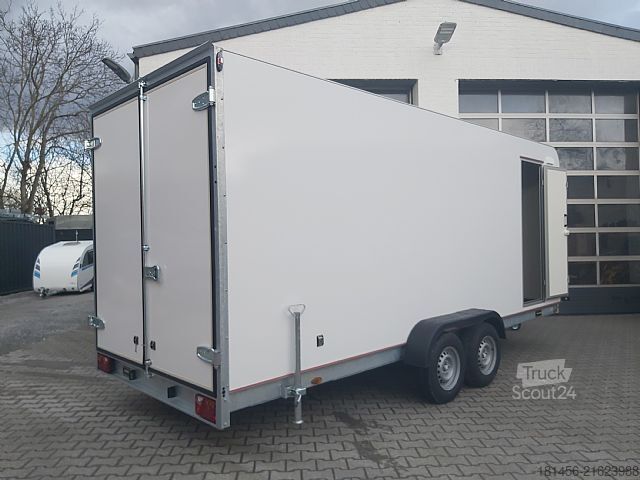 Autres trailershop Werkstatt Koffer Tür mobil Lager 550x200x210cm