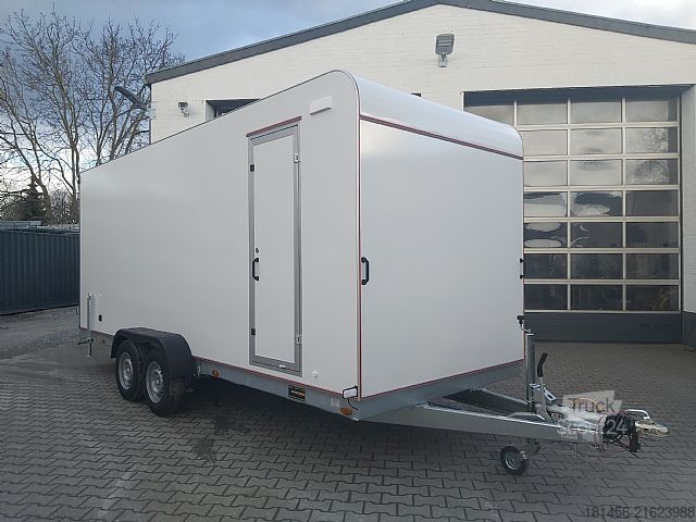 Autres trailershop Werkstatt Koffer Tür mobil Lager 550x200x210cm