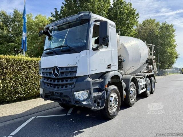Mixeur Mercedes-Benz Arocs 3243 8x4/Retarder/Betonmischer 9 m³/Euro6