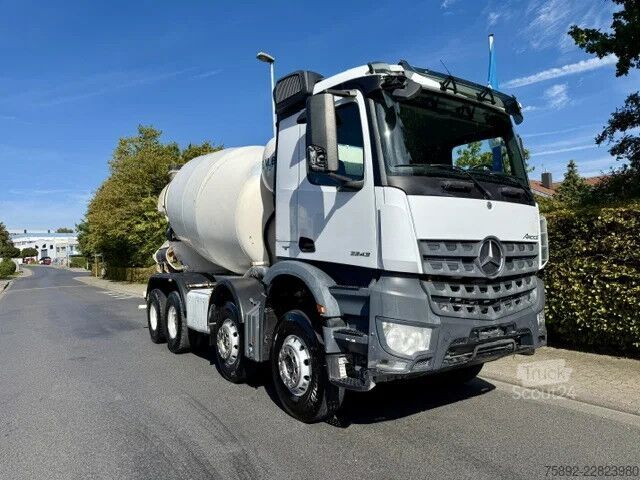 Mixeur Mercedes-Benz Arocs 3243 8x4/Retarder/Betonmischer 9 m³/Euro6