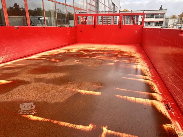 Trojsmerný sklápačský príves Meiller MZDAL 18 t Tandemkipper Tieflader Schotter- Klappe, neuwertig