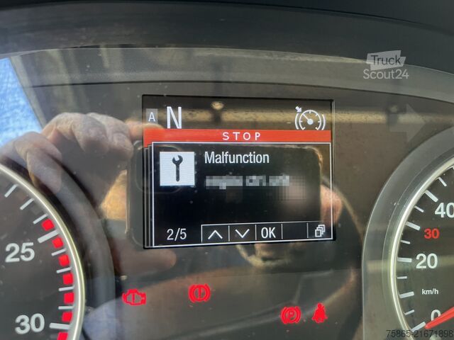 Standard-SZM Man TGX 18.460 XXL / Motor Defect -> Not Running / ...