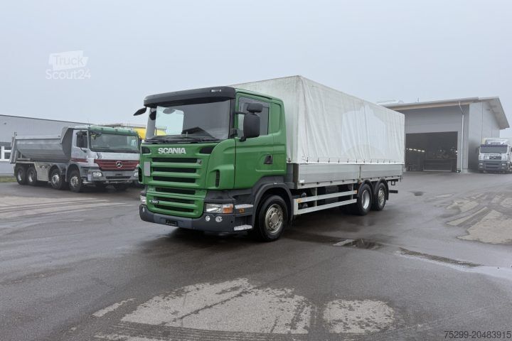 LKW mit Pritsche (offen) Scania R 380 LB 6x2 Plane / HB / Swiss-Vehicle