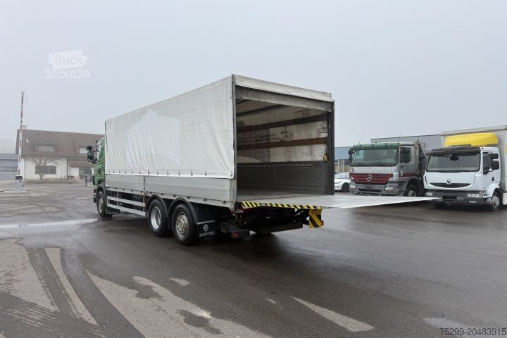 LKW mit Pritsche (offen) Scania R 380 LB 6x2 Plane / HB / Swiss-Vehicle
