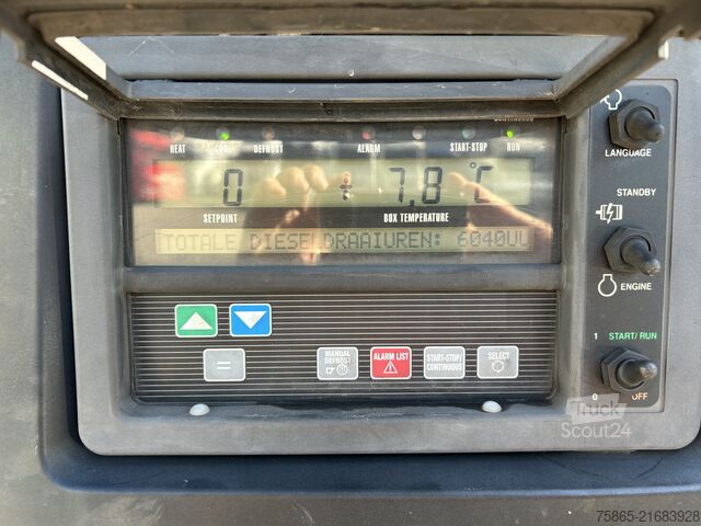 Transport réfrigéré/congélé H.T.F. HZO 39 / Carrier Vector 1800 Reefer / Frigo Box...