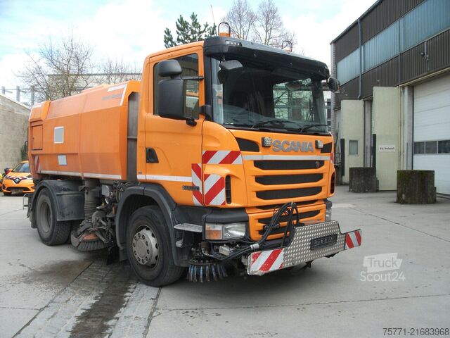 Kehrmaschine Scania G230 4x2 EURO5 ZAMIATARKA SCARAB MAGNUM
