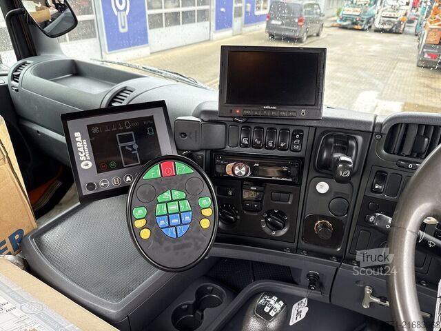 Zamiatarka Scania G230 4x2 EURO5 ZAMIATARKA SCARAB MAGNUM