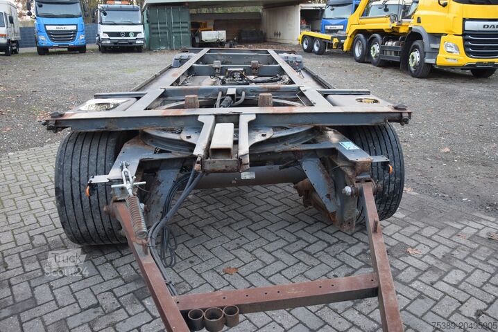 Výměnný podvozek přívěsu Schmitz AFW 18 L20 Maxi SAF Achsen 2 X Palettenkasten