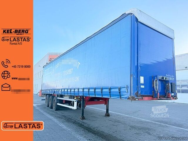 Συρόμενοι μουσαμάδες Kel-Berg 3 axle Curtainsider / Planenauflieger