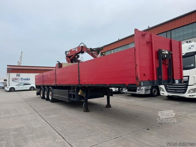 Naczepa otwarta SCHWARZMÜLLER J903 *LADEKRAN * KENNIS KRAN * ALCOA *LIIFT&LENK