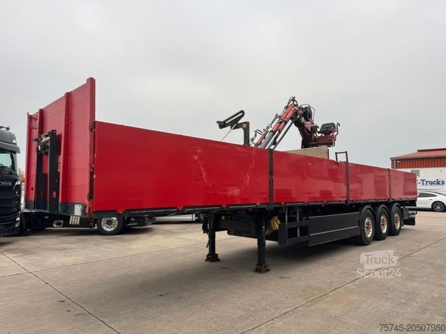 Naczepa otwarta SCHWARZMÜLLER J903 *LADEKRAN * KENNIS KRAN * ALCOA *LIIFT&LENK