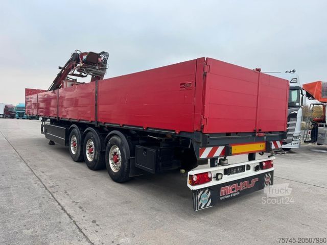 Semirremolque abierto SCHWARZMÜLLER J903 *LADEKRAN * KENNIS KRAN * ALCOA *LIIFT&LENK