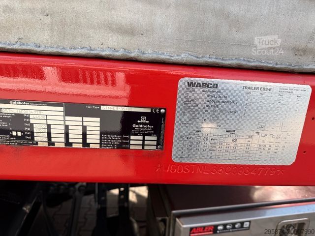 Trattore stradale standard MERCEDES-BENZ 1845 Actros mit Goldhofer STN-L3-35/80 Tieflader