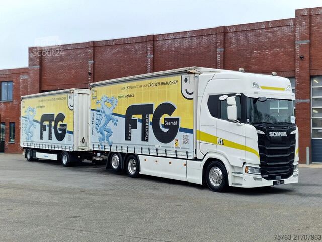 Plane Scania S500 NGS Highline 6x2*4 - Retarder - Tautliner ...