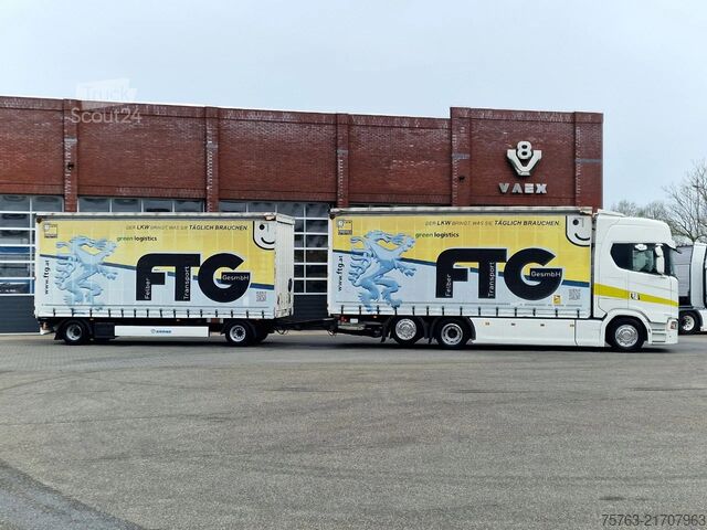 Plane Scania S500 NGS Highline 6x2*4 - Retarder - Tautliner ...