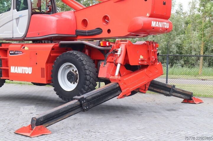 телескопічний навантажувач Manitou MRT3255 + | HYDR. FORKS | REMOTE CONTROL