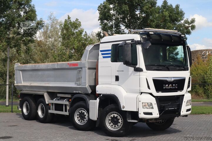 Teherautó MAN TGS 35.480 | 8X4 | FULL STEEL | BIG AXLES | EURO 6