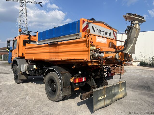 Pašizgāzējs kravas automašīna Mercedes-Benz Atego 1828* 4x4* Meiller, Winterdienst