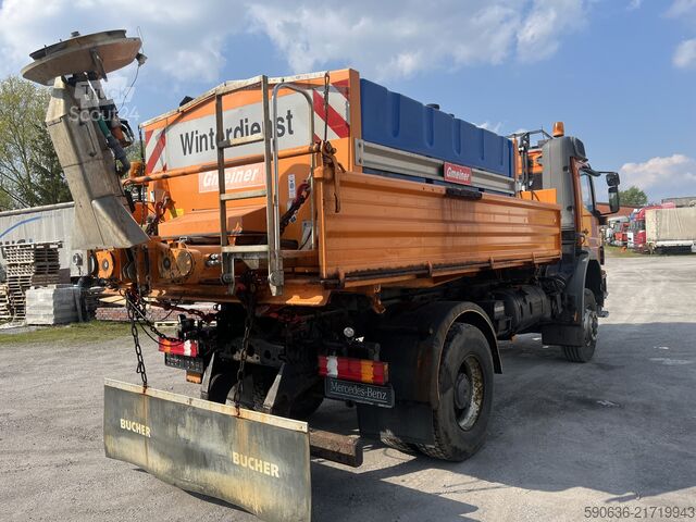 Pašizgāzējs kravas automašīna Mercedes-Benz Atego 1828* 4x4* Meiller, Winterdienst