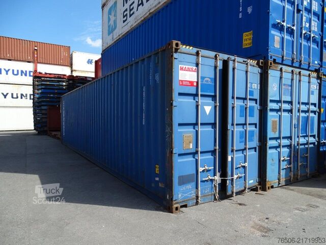 Jūras konteiners  40' HC Seecontainer gebraucht Depot LUD