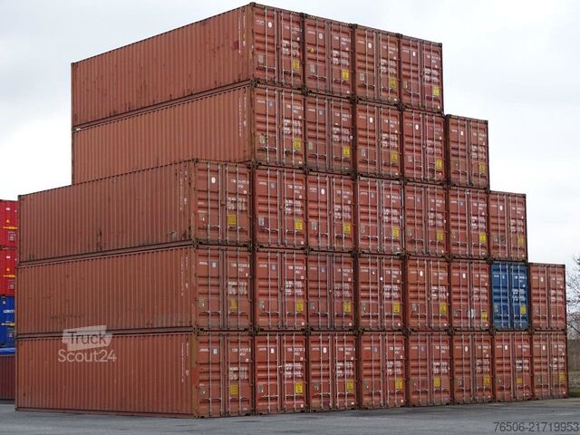 Jūras konteiners 40' HC Seecontainer gebraucht Depot LUD