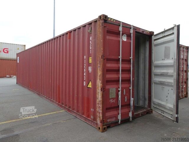 Jūras konteiners  40' HC Seecontainer gebraucht Depot LUD