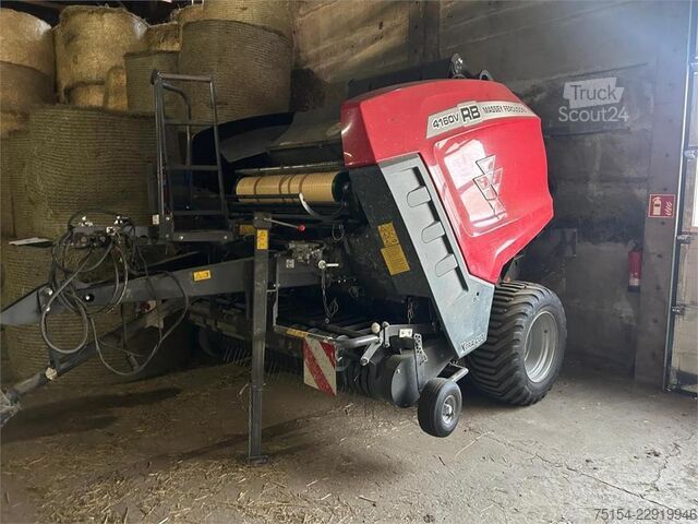 Yuvarlak balya makinesi Massey Ferguson MF 4160