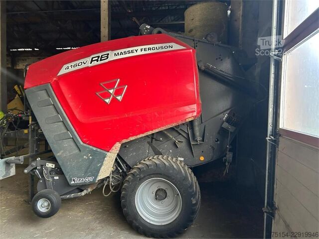 Yuvarlak balya makinesi Massey Ferguson MF 4160