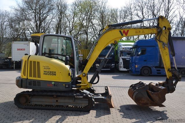 حفارة مجنزرة WACKER Neuson ET65 / SW020 / Tilt / 3 Löffel