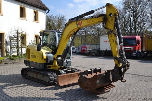 حفارة مجنزرة WACKER Neuson ET65 / SW020 / Tilt / 3 Löffel