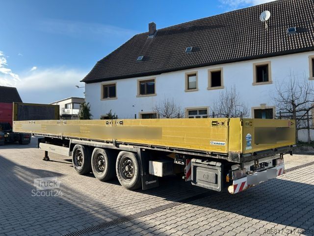 Semirimorchio aperto KRONE SD Pritsche Bordwand Liftachse Lenkachse Überbre