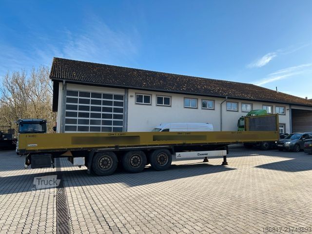 Semirimorchio aperto KRONE SD Pritsche Bordwand Liftachse Lenkachse Überbre