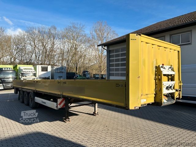 Semirimorchio aperto KRONE SD Pritsche Bordwand Liftachse Lenkachse Überbre