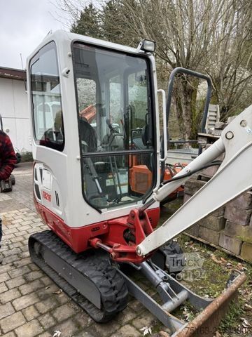Minibagger TAKEUCHI TB 216 Minibagger Löffel nur 731h