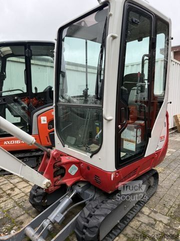 Minibagger TAKEUCHI TB 216 Minibagger Löffel nur 731h