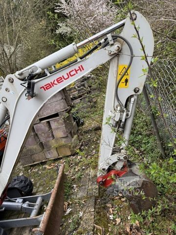 Minibagger TAKEUCHI TB 216 Minibagger Löffel nur 731h