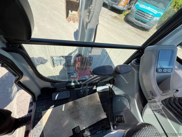 Mini-escavadora TAKEUCHI TB 216 Minibagger Löffel nur 731h