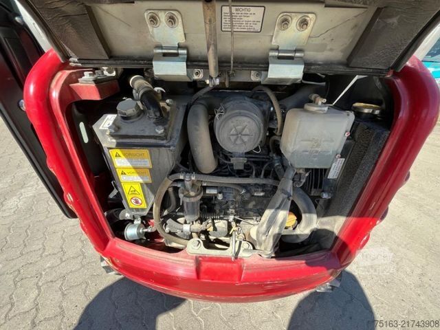 Mini-escavadora TAKEUCHI TB 216 Minibagger Löffel nur 731h