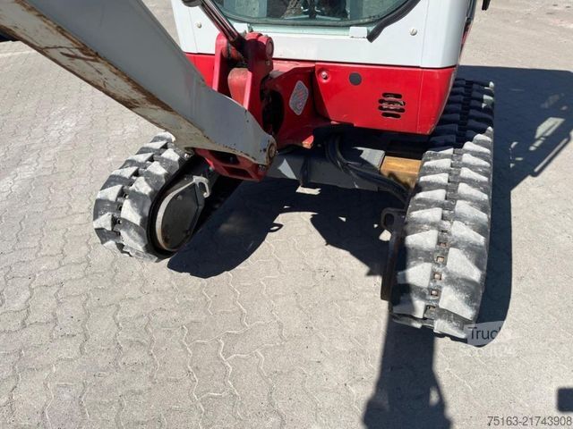 Mini-escavadora TAKEUCHI TB 216 Minibagger Löffel nur 731h
