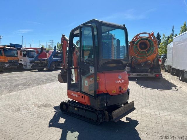 Minigraver KUBOTA Minibagger KX 016-4 Minibagger nur 1.833 h