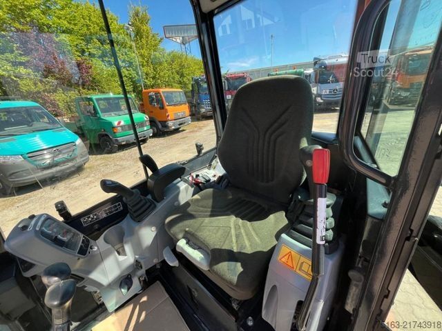 Minigraver KUBOTA Minibagger U 27 - 4 Minibagger HI Kurzheck 1928h