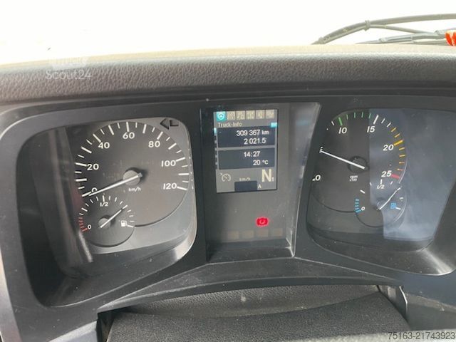 Hákový nosič kontejnerů MERCEDES-BENZ Arocs 2643 L 6x4 Abrollkipper mit Kran Funk+Grei