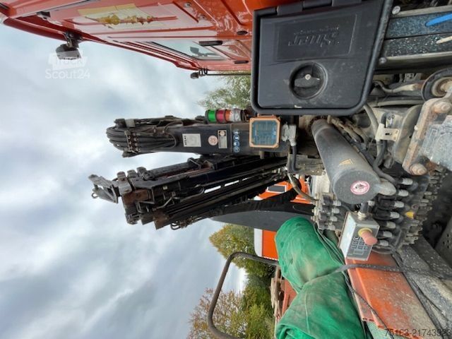 Hákový nosič kontejnerů MERCEDES-BENZ Arocs 2643 L 6x4 Abrollkipper mit Kran Funk+Grei