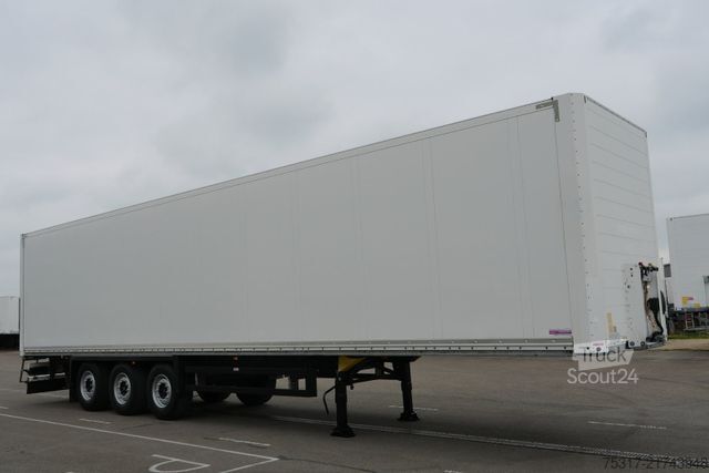 Dobozos félpótkocsi SCHMITZ CARGOBULL SKO 24 / DOPPELSTOCK / ROLLTOR nur 155000 km