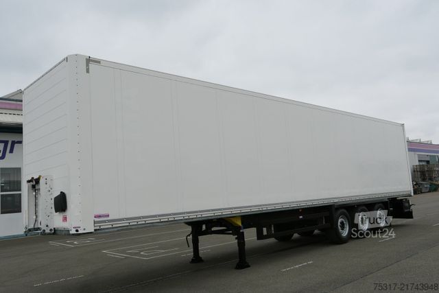 Dobozos félpótkocsi SCHMITZ CARGOBULL SKO 24 / DOPPELSTOCK / ROLLTOR nur 155000 km